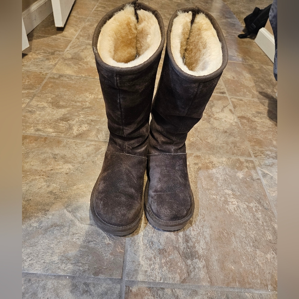 UGG Vintage Australia Knightsbridge Color Brown Size 7 - Picture 6 of 15